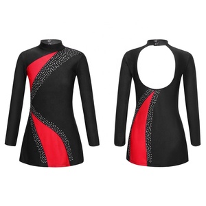 Traje de Baile Latino para Niñas de 4 a 14 Años, Vestido Elegante para Competencia y Actuación, Ropa de Patinaje y Gimnasia - Product Image 2