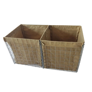Yüksek mukavemetli sınır koruyucu savunma bariyeri defansif duvar kum dolu kaynaklı tel örgü Gabion patlamaya dayanıklı kafes - Product Image 3