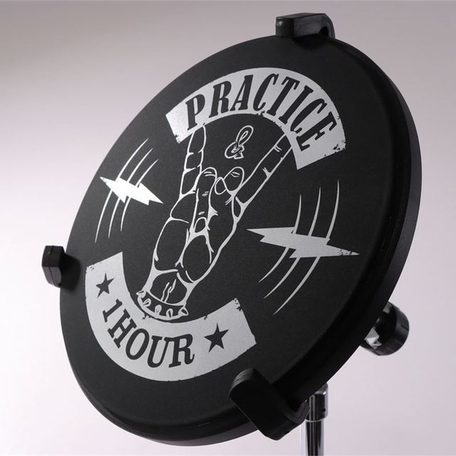 Custom Professional 6/8/10/12 Inch Drum Practice Pad with Personalized Rubber Pads Stand Included
