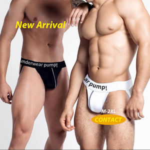 Slip da <span class=keywords><strong>Uomo</strong></span> Personalizzati con Logo, Nuovi Slip a Costine alla Moda a Vita Bassa, Slip Sexy da <span class=keywords><strong>Uomo</strong></span> - Product Image 1