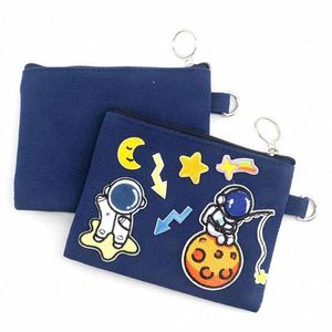 Customizable Embroidery <b>Patches</b> for DIY Canvas Cosmetic Bag Pencil Straps - Product Image 3