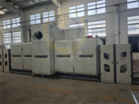 Four non tissé à économie d'énergie avec ligne de production à trois couches pour la fabrication de couvertures isolantes pour serres