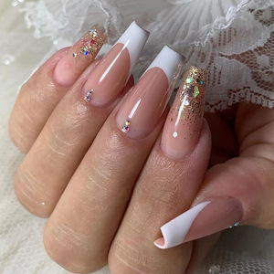 <span class=keywords><strong>Uñas</strong></span> Acrílicas de Diseño, <span class=keywords><strong>Uñas</strong></span> Postizas, <span class=keywords><strong>Hermosas</strong></span> <span class=keywords><strong>Uñas</strong></span> Artificiales con Pegamento, Venta al Por Mayor, Nueva Llegada - Product Image 4