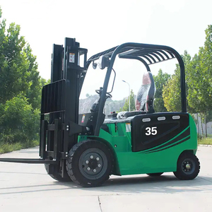 รถยกไฟฟ้ากึ่งขนาดเล็ก2ตัน1.5ตันพร้อมแบตเตอรี่ลิเธียมรถยกไฟฟ้าควบคุมระยะไกล3ตัน48โวลต์ - Product Image 3