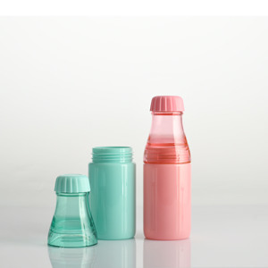 Buena calidad y bebiendo 17oz <span class=keywords><strong>cantante</strong></span> capa de verano de plástico de Color sólido de la botella de agua - Product Image 3