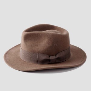 Bán Buôn Thời Trang Cattleman <span class=keywords><strong>Stetson</strong></span> Mũ Cao Bồi Dành Cho Người Lớn 100% Len Phương Tây Cảm Thấy Mũ Cao Bồi Cho Nam Giới - Product Image 3