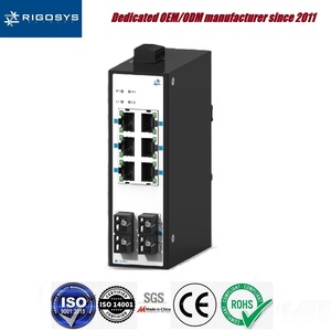 8-poorts 100M industriële DIN-rail ongemanagede Ethernet netwerkswitch Volledig duplex/half duplex communicatie 5 jaar garantie - Product Image 2