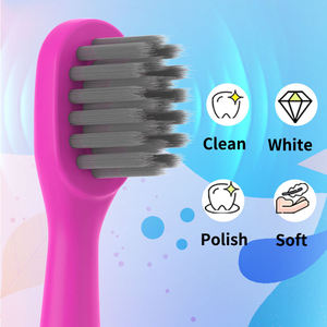 Compatible avec la brosse à dents électrique Burst, poils souples pour enfants 3-6-12 ans, protection des dents <span class=keywords><strong>ultra</strong></span>-fine de la petite tête - Product Image 5