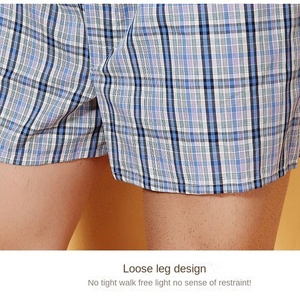 Paquete de 3 Pantalones Cortos <span class=keywords><strong>Aro</strong></span> Youbolun para Hombre, Talla Grande, Ropa Interior, Bóxers Holgados, Transpirables, de Algodón de Punto, Pantalones de Playa - Product Image 4