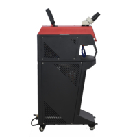 Nouvelle machine de soudage au laser à fibre métallique portable de haute qualité 200W Mitsubishi certifiée CE Garantie 1 an Rouge Bleu Youmir