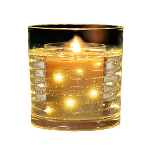 Candela Profumata di Lusso Romantica di Alta Qualità in Cera <span class=keywords><strong>Gel</strong></span> con Luce LED in Vendita - Product Image 5