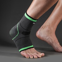 VBOSi 7047A Manchon de compression tricoté pour pied, stabilisateur, faible MOQ, protection sportive élastique en nylon, soutien de la cheville, unisexe, haute performance