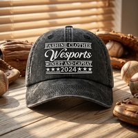 Casquettes Dad Hats OEM confortables en velours côtelé vieilli, style Oxford, en tissu éponge lavé, 6 panneaux, avec logo brodé personnalisé, unisexe, pour usage quotidien, vente en gros