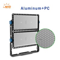 Luces LED para Estadios MIC de Aluminio, Reflector de Alta Potencia 500w 750W 1000W, Luces para Baloncesto y Fútbol de Mástil Alto
