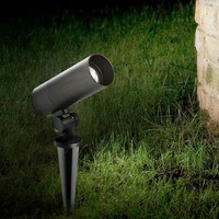 Fabrik-Landschaftsbeleuchtung Aluminium DC IP65 Wasserdicht 6W 12W 20W Outdoor COB LED CRI>80 Dimmbare Garten-Rasenlampe Verstellbar