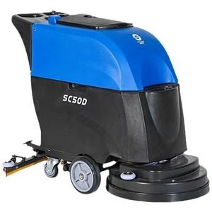 Nettoyeur de sols SC50D, réservoir de 40 L, brosse 210 tr/min, type poussé, pour supermarchés, centres commerciaux, usines - Product Image 1