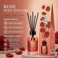 Ensemble de diffuseurs à bâtonnets multi-parfums 100 ml, options florales, fruitées, boisées et gourmandes pour les importateurs et les chaînes de magasins