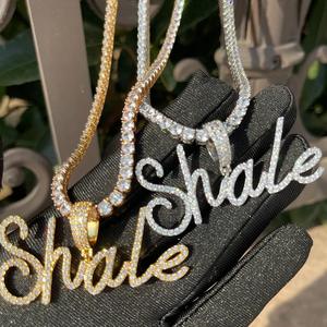 Collana con Ciondolo a Catena in Acciaio Inossidabile Oro Rosa, Personalizzabile con <span class=keywords><strong>Nome</strong></span>, Regalo di Compleanno o Natale per Donne - Product Image 4