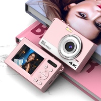 Kamera Digital 4K untuk Pelajar, Zoom 16x, Layar 2,8 inci, Retro, Ramah Pemula, Kampus, Definisi Tinggi, Penggunaan di Rumah, Perjalanan, Ringkas, Baru