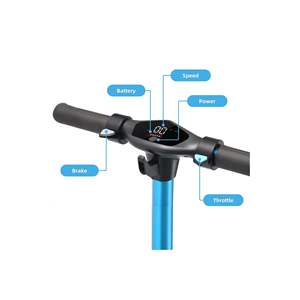 Trottinette pour enfants Emoko A43 avec moteur à moyeu sans balais de 130 W, vitesse de 16 km/h, autonomie de 10 km, capacité de 40 kg - Product Image 2