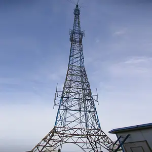 Высокое качество оцинкованная телекоммуникационная башня мобильная телекоммуникационная башня