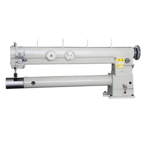 QK-4431D-<span class=keywords><strong>L</strong></span> Super Long Bras 760mm Direct Drive Tube Lit Composé Alimentation Deux Aiguilles Bâche Machines À Coudre - Product Image 1