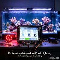 Système d'aquarium intelligent WiFi ESP32 - Moniteur d'aquarium tout-en-un avec testeur de qualité de l'eau, capteur de température, contrôle par application mobile