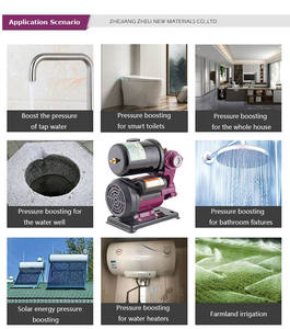 Automático portátil alta pressão baixo ruído auto priming booster bomba de água para irrigação agrícola industrial doméstica - Product Image 5