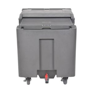 Cold Room <b>Storage</b> for <b>Camping</b> and Bar 110 Liters Plastic Ice Cube <b>Storage</b> Trolley Hotel Restaurant Supplies - Product Image 2