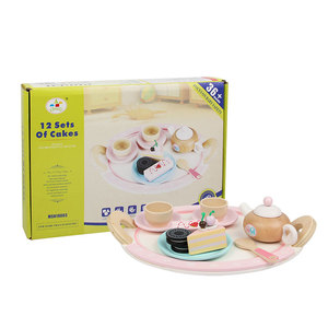Kid Chơi Nhà Bánh Trái Cây Cecile 12-Mảnh Pastry Cắt Đồ Chơi Thiết Lập Mô Phỏng Nhà Bếp Bằng Gỗ Đồ Chơi - Product Image 5