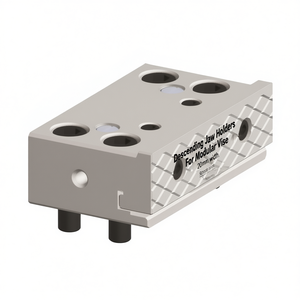 Soportes de mandíbula descendente para tornos modulares, tornos modulares de 20 mm de ancho, construcción de acero - Product Image 2