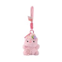 Porte-clés en peluche Trèfle à quatre feuilles, jouet en peluche doux et mignon, breloque de sac, cadeau pour les couples, peluches du Festival du Printemps