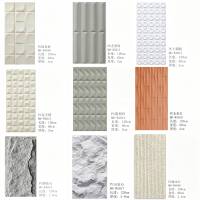 Panneau mural en polyuréthane 3D PU, texture de pierre artificielle moderne, aspect ciment, revêtement en pierre artificielle, résistant à l'humidité, résistant à la pourriture