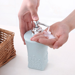 Distributeur de savon en plastique style dessin animé, flacon vide à pompe pour shampoing, lotion et cosmétiques - Product Image 5