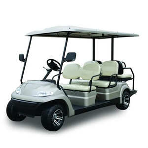Voiturette de golf 6 places 48V/60V avec moteur AC 5KW et batterie au lithium – Véhicule de transport touristique personnalisé en promotion - Product Image 1