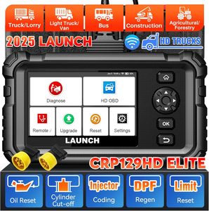2025 CRP129HD เครื่องมือวิเคราะห์ OBD2 สำหรับรถบรรทุก HDOBD สำหรับการแก้ไขรหัสและปัญหาเครื่องยนต์ - Product Image 2