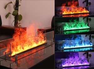 Chimenea de Vapor Inno-Fire de 48 Pulgadas para el Hogar, Chimenea Eléctrica Moderna con Vapor 3D - Product Image 6