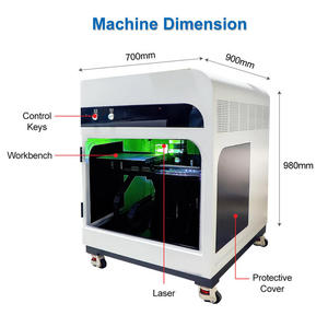Máquina de Grabado de Cristal con Diodo 3D Kevollaser Bibo, Grabado Subsuperficial, Fotos en Cristal, Regalos para Tiendas - Product Image 2