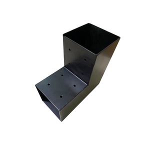 4x4 6x6 8x8 Elevated Wood Stand Pergola <strong>Brackets</strong> Kit Steel <strong>Post</strong> Shoulder Extension Pergola Kit <strong>Brackets</strong> - Product Image 3