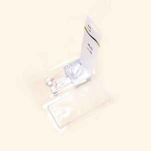 Emballage en coquille de palourde pliable et gaufré pour écouteurs, commande personnalisée KEYMY CB-52 - Product Image 2