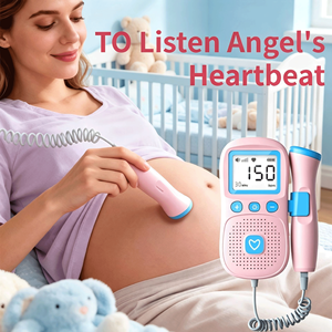 Moniteur de fréquence cardiaque fœtale sans fil de nouvelle conception avec application - Product Image 2