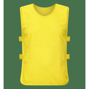 เสื้อกั๊กตาข่ายสีเหลืองทอง โพลีเอสเตอร์ สำหรับเด็ก กิจกรรมกีฬากลางแจ้ง การฝึกอบรม และกิจกรรมสร้างทีม - Product Image 1