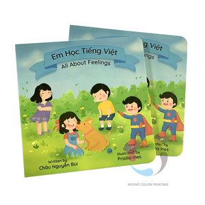 Impression de livres cartonnés écologiques de haute qualité, impression à la demande de livres cartonnés pour enfants, livres pour enfants - Product Image 2