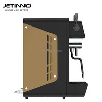 Machine à café entièrement automatique Jetinno JA19A avec mousseur à lait 5,5 L, chaudière à vapeur, machine à faire mousser le lait, mousseur à lait commercial