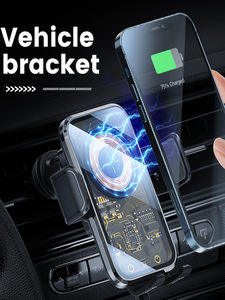 <span class=keywords><strong>Support</strong></span> de téléphone à charge rapide <span class=keywords><strong>sans</strong></span> <span class=keywords><strong>fil</strong></span> 15W à serrage automatique pour iPhone 15 14 13 12 Pro max mini Plus - Product Image 5