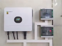 Convertisseur solaire hybride hors réseau Growatt SPF 6000 ES PLUS 48V, sortie AC simple, efficacité 95%, IP65, entrée PV 8000W max, surveillance WiFi