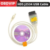 Escáner de Automóviles, Instrumento de Diagnóstico de Fallas, Cable USB HDS J2534, OBD2