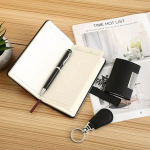 Executive <b>Notebook</b> & Pen Gift <b>Set</b>: Branded Corporate Gifts for Meetings & Events - Product Image 4