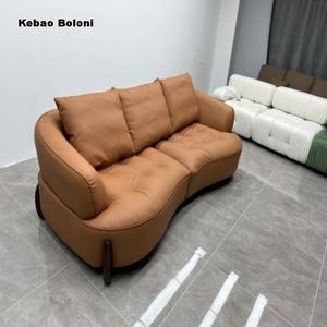 Divano Sezionale Curvo Moderno Minimalista Retrò Italiano, Set Divani Eco-Friendly in Stile Cinese, Mobili per Soggiorno - Product Image 6