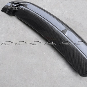 Carbon Rear Bumper Lip Fins Spoiler Winglet Splitter <b>Diffuser</b> for Honda Civic FD2 8th 2006+ - Product Image 4